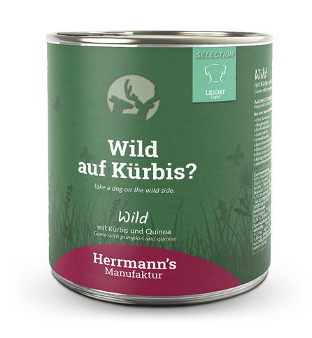 Herrmanns Wild mit Kürbis und Quinoa