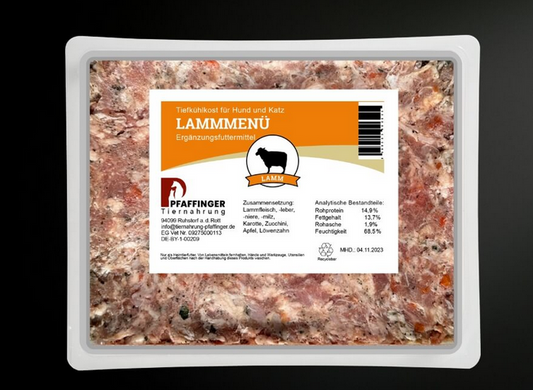 BARF-Lammmenü 500g