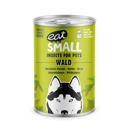 eat SMALL Wald 400g Nassfutter aus Insekten für echte Feinschmecker