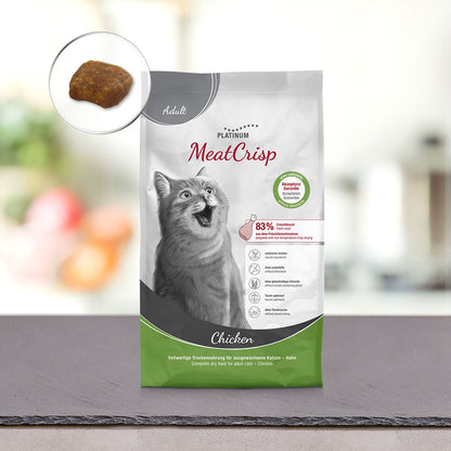 Platinum Adult Chicken Meat Crisp Katzen Trockenfutter 83% Fleisch